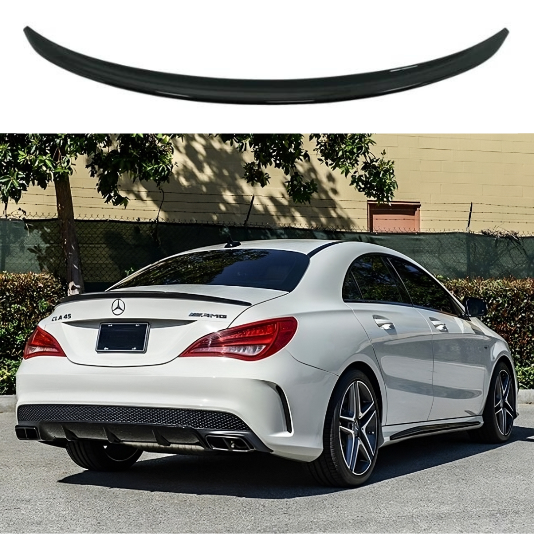 Mercedes-Benz CLA C117 AMG Style Gloss Black Spoiler 2013-2019