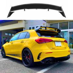 Mercedes-Benz A Class W177 A45 Style Aero Kit Gloss Black Spoiler (2018+)