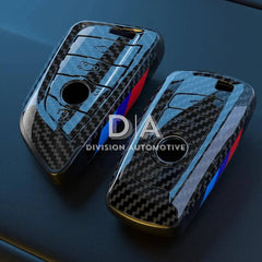 BMW Carbon Fiber Remote Key Fob Case Cover 1 2 3 4 SERIES F20 F22 F30 F31 F32