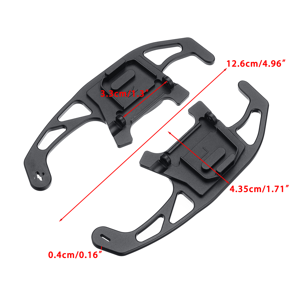 Volkswagen Golf MK7/7.5 Black Aluminium DSG Paddle Shift Extension