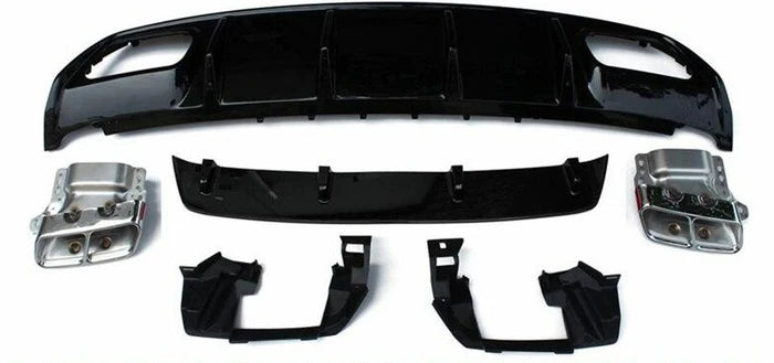 Mercedes A-Class W176 AMG Style Rear Diffuser AMG Line & A45 Only