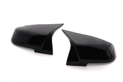 BMW 1 2 3 4 Series M Style Gloss Black Mirror Caps - F20 F21 F22 F30 F32 F33 F34 F35 F36 E84