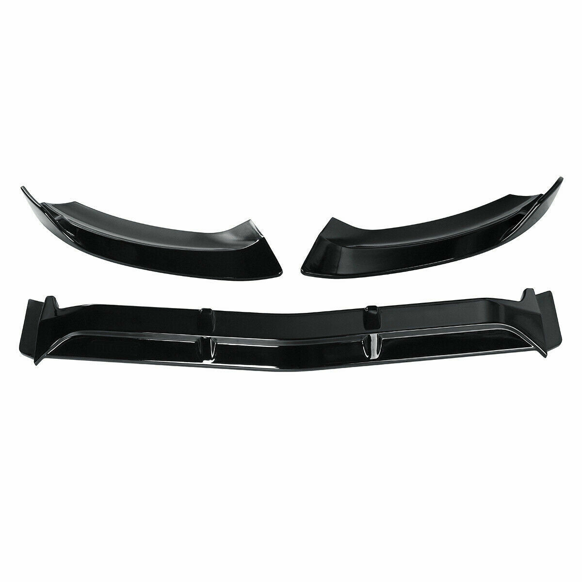 Mercedes-Benz C-Class Saloon W205 Front Splitter - Gloss Black