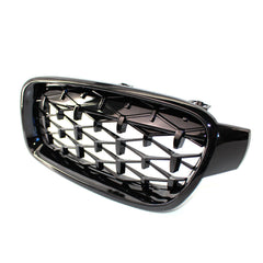 BMW 3 Series F30 F31 F35 Black Diamond Kidney Grill