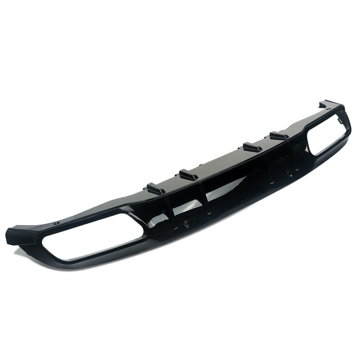 Mercedes-Benz C-Class Coupe Cabriolet C205 A205 C63 AMG Style Quad Tip Diffuser - Black