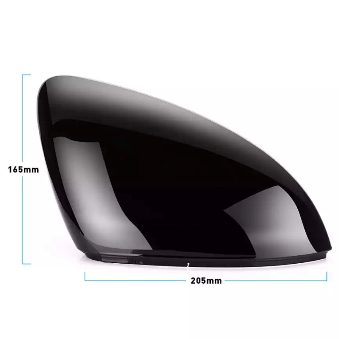 Volkswagen Golf MK7/7.5 Gloss Black Wing Mirror Covers Caps (2013-2019)