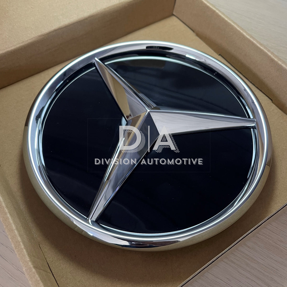 Mercedes-Benz Chrome Front Radiator Grille Badge Emblem (Mirror Style)